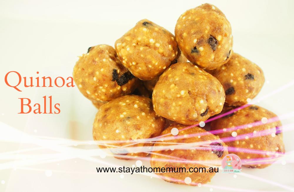 Quinoa Balls Stay At Home Mum