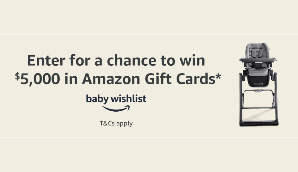 baby wishlist offer amazon
