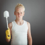 bigstock Angry Child Holding Toilet Scr 194338597 | Stay at Home Mum.com.au