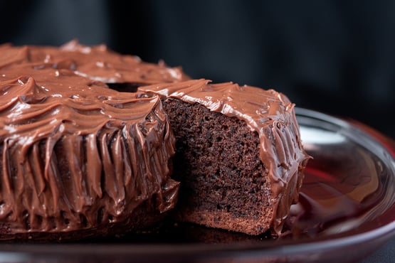 bigstock Chocolate Mud Cake On Black Ba 72893794 | Stay at Home Mum.com.au