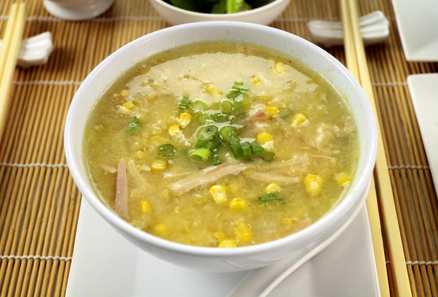 Chicken Corn and Noodle Soup