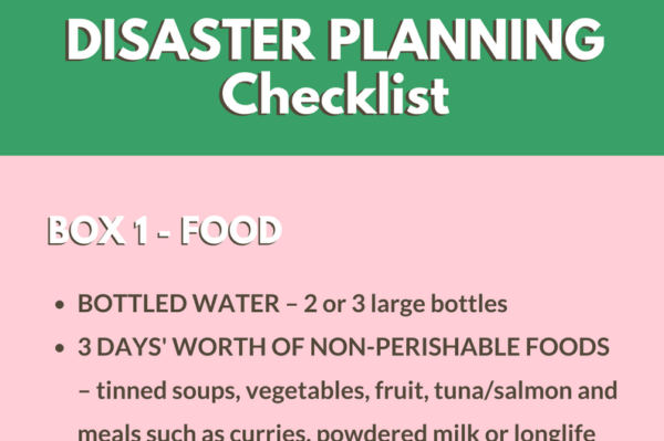 Disaster Planning Checklist