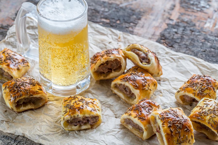 Lamb and Rosemary Sausage Rolls | Stay At Home Mum