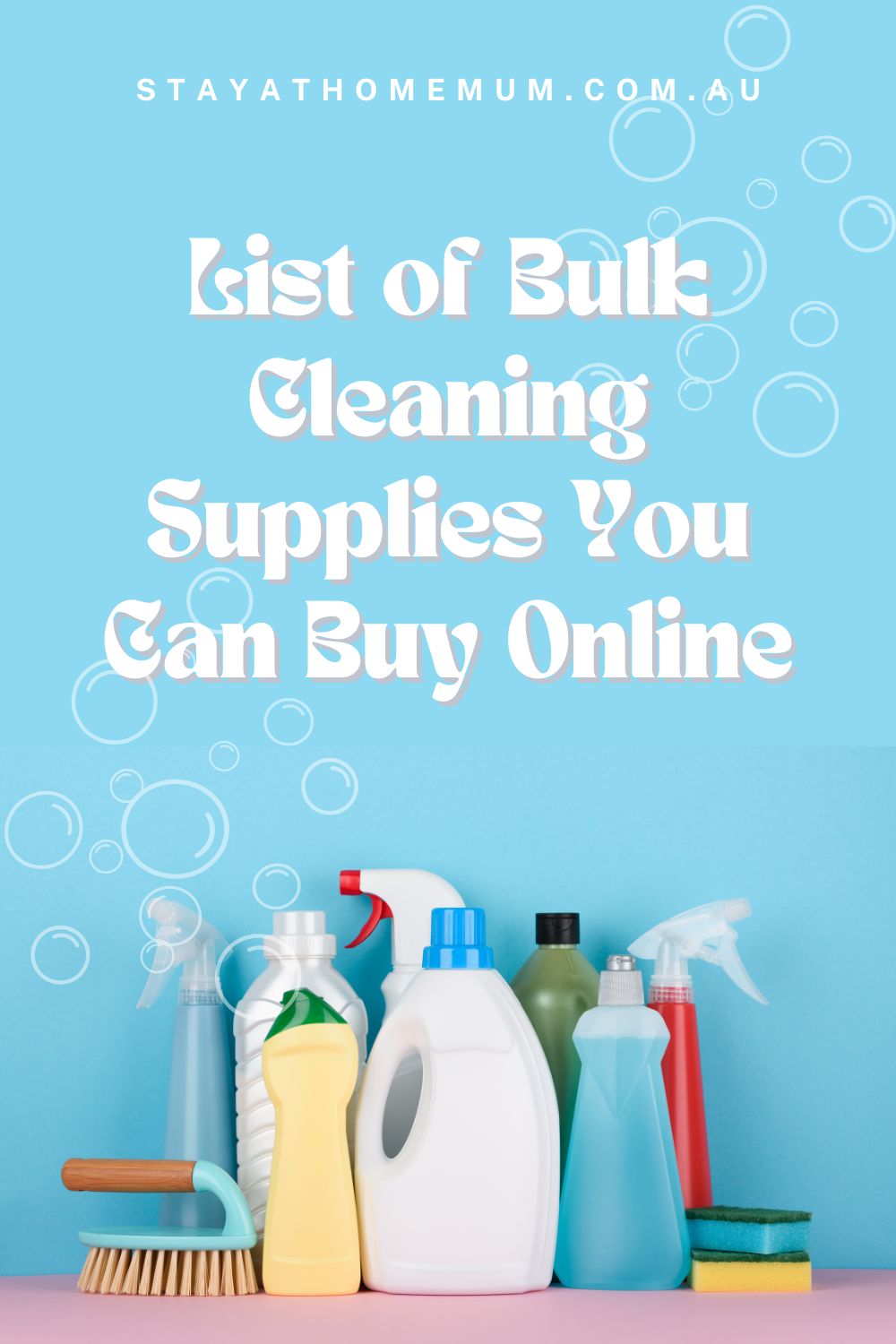 List of Bulk Cleaning Suppliers | Stay at Home Mum