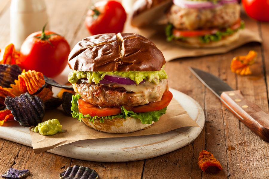 low fat turkey burger | Stay at Home Mum