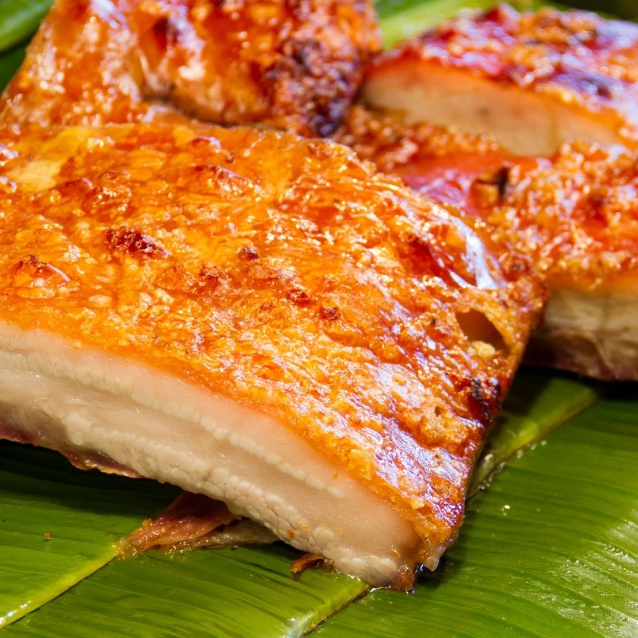 Sticky and Crispy Asian Pork Belly | Stay At Home Mum