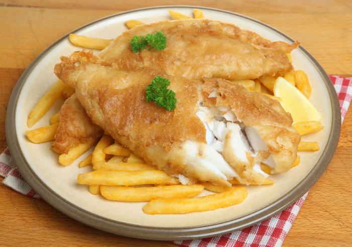 Home Made Fish and Chips