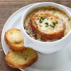 French Onion Soup Made From Scratch.