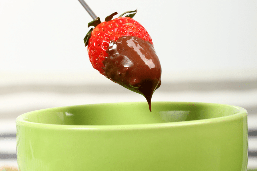 Chocolate Fondue strawberry | Stay at Home Mum.com.au