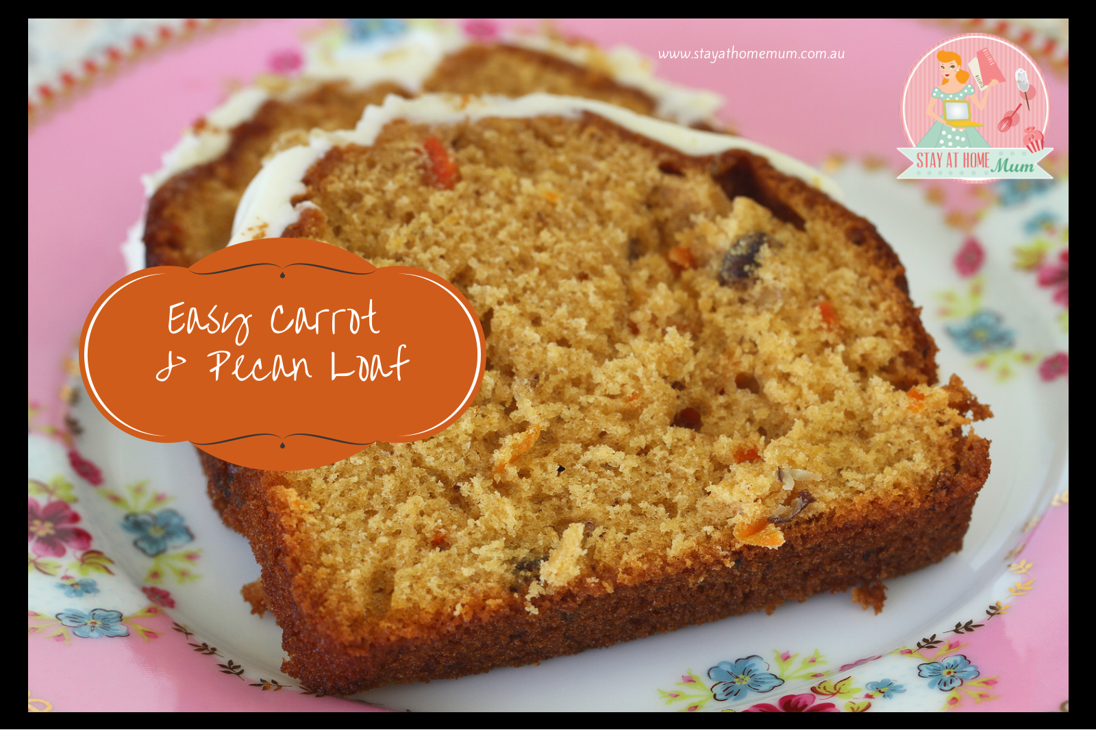 Easy Carrot and Pecan Loaf