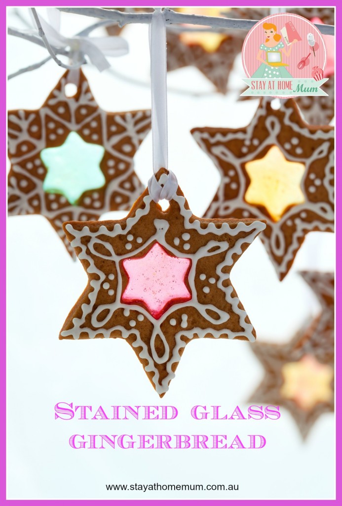 Stained Glass Gingerbread Biscuits | Stay at Home Mum
