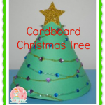 Cardboard Christmas Tree | Stay at Home Mum