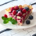 gluten free almond and raspberry tart | Stay at Home Mum
