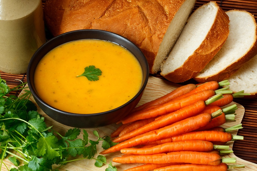 Carrot and Coriander Soup | Stay at Home Mum