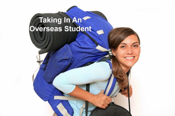Taking in an Overseas Student or Exchange Student