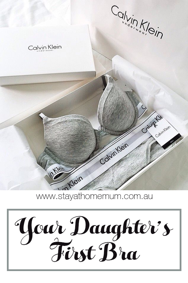 Your Daughter's First Bra Stay at Home Mum