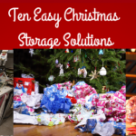 Ten Easy Christmas Storage Solutions | Stay at Home Mum