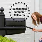 Becoming a Pamphlet Deliverer | Stay at Home Mum