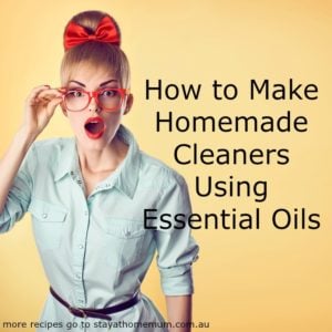 How to Make Essential Oil All Purpose Cleaners