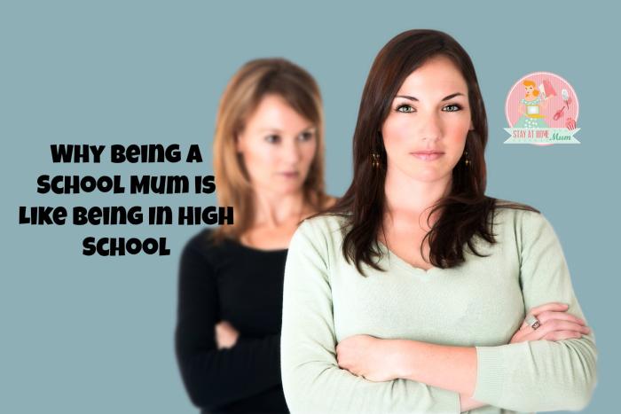 Why Being A School Mum is Like Being In High School