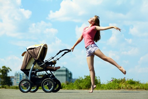 abigstock young mother with a stroller 59684300 | Stay at Home Mum.com.au