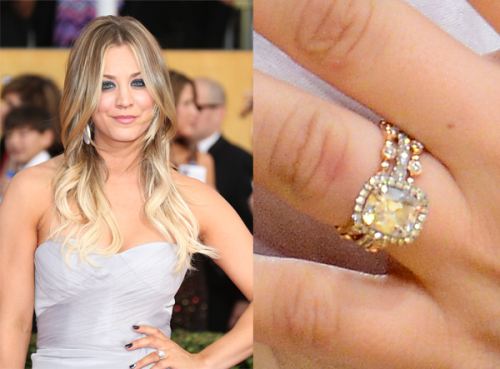 Celebrity engagement rings 2014