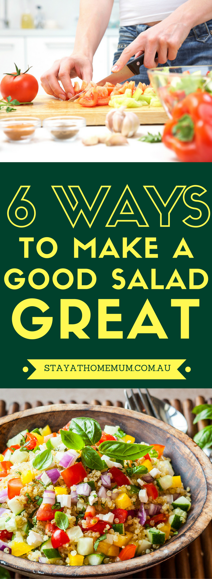 6 Ways to Make A Good Salad Great