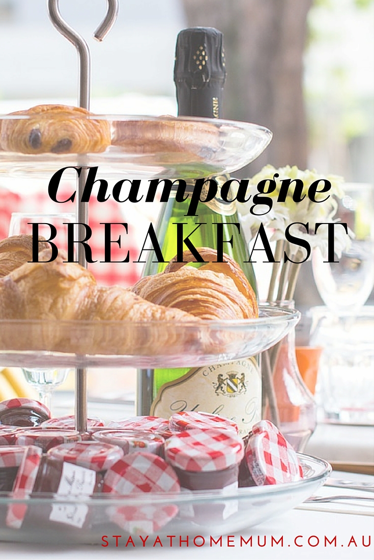 Champagne Breakfast Stay At Home Mum