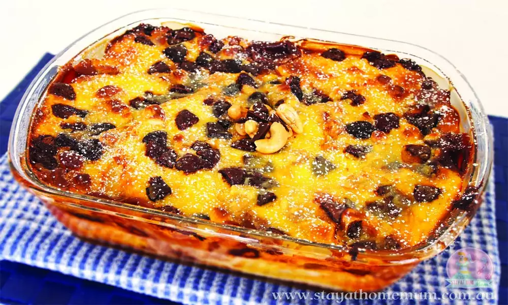 Gourmet Bread and Butter Pudding | Stay at Home Mum