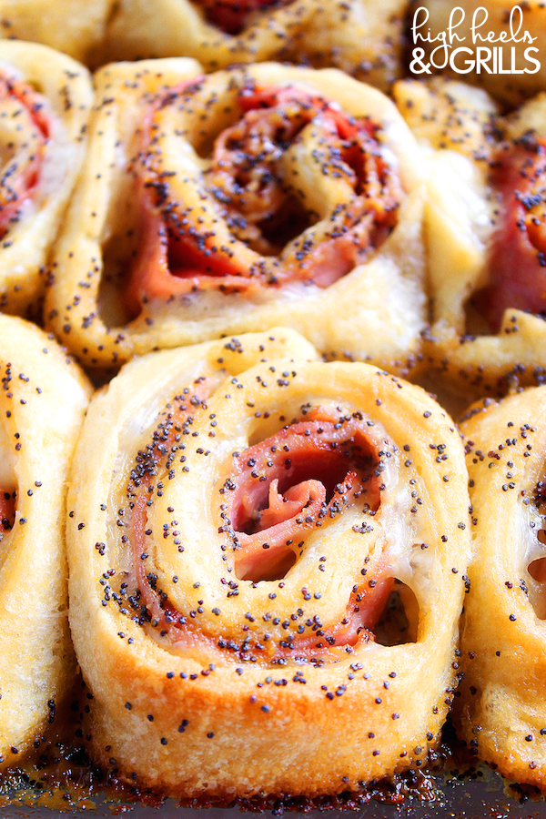 Ham and Cheese Crescent Rollups Labeled 1 | Stay at Home Mum.com.au