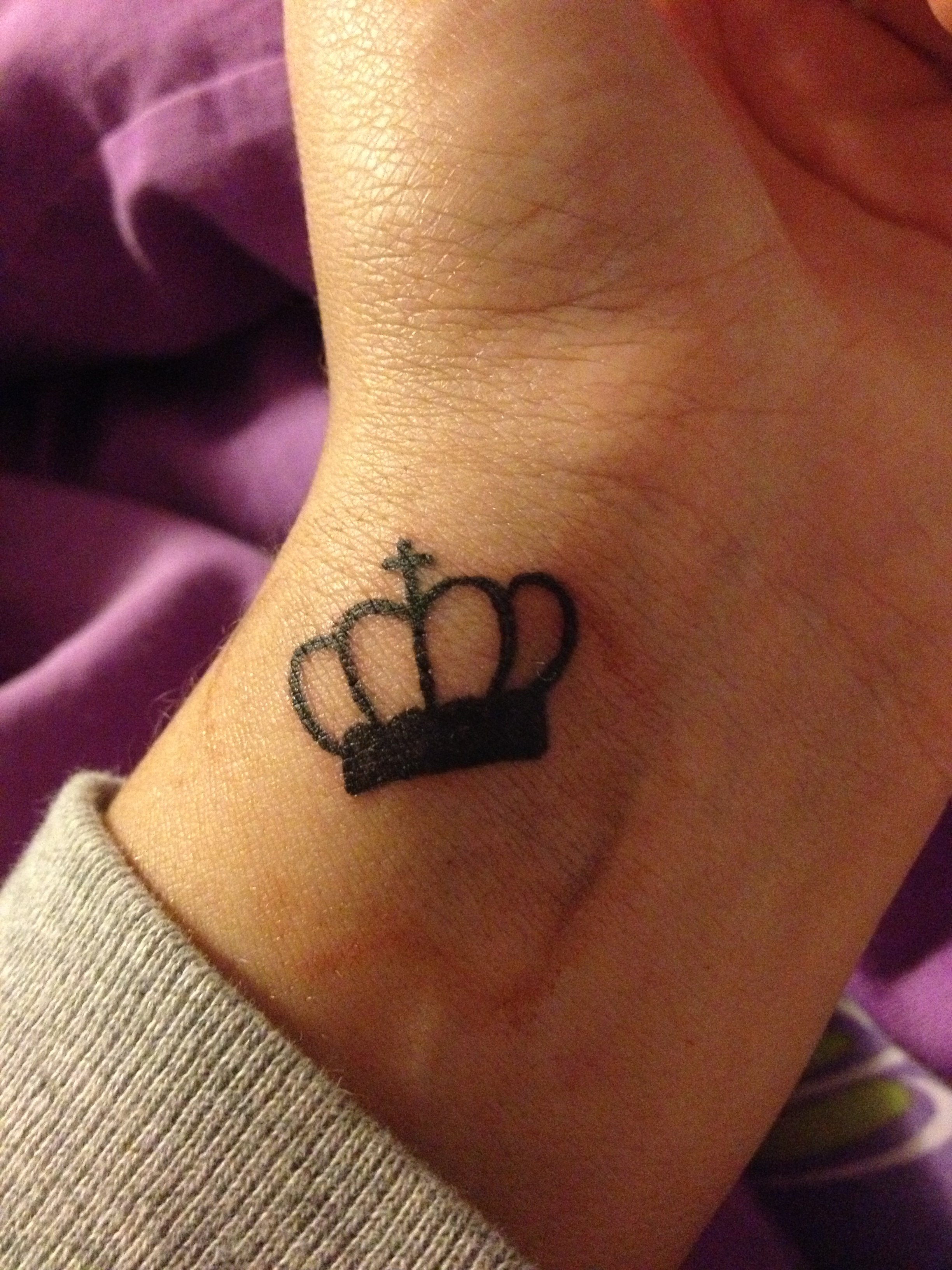 new crown tattoo on wrist 4 | Stay at Home Mum.com.au