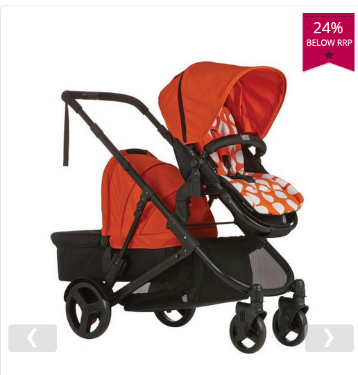 safety first envy double pram