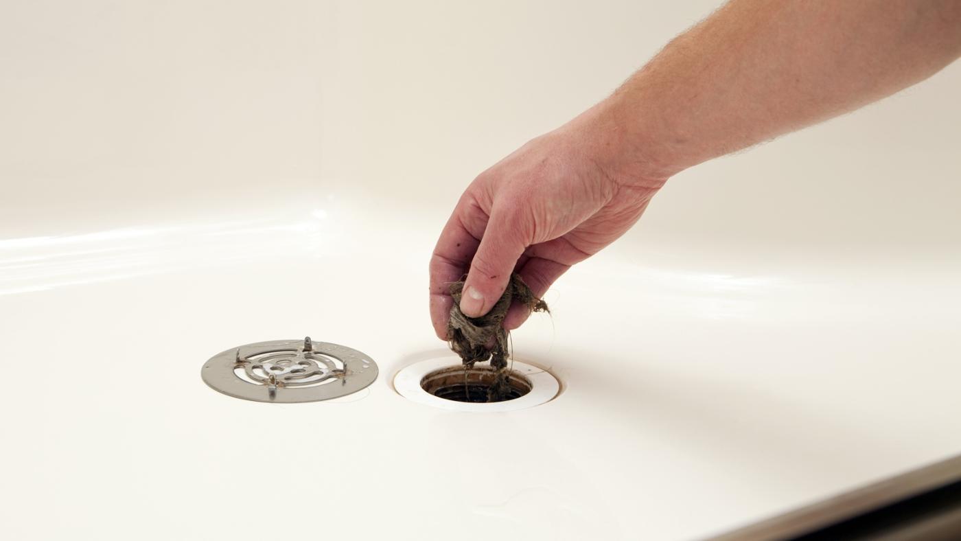 cleaning smelly bathroom sink drains