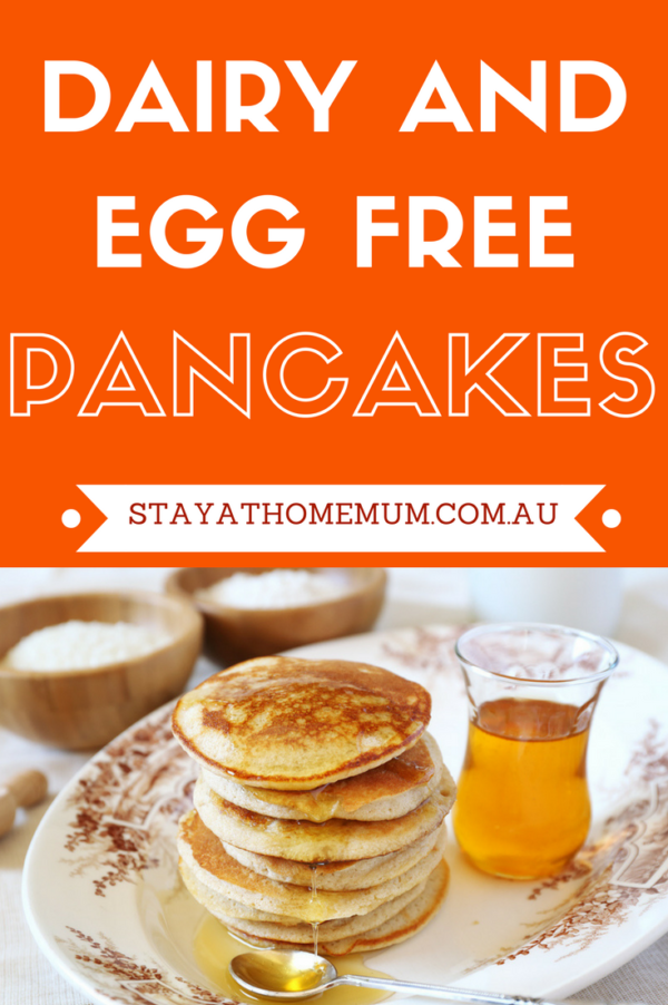 Dairy and Egg Free Pancakes | Stay At Home Mum