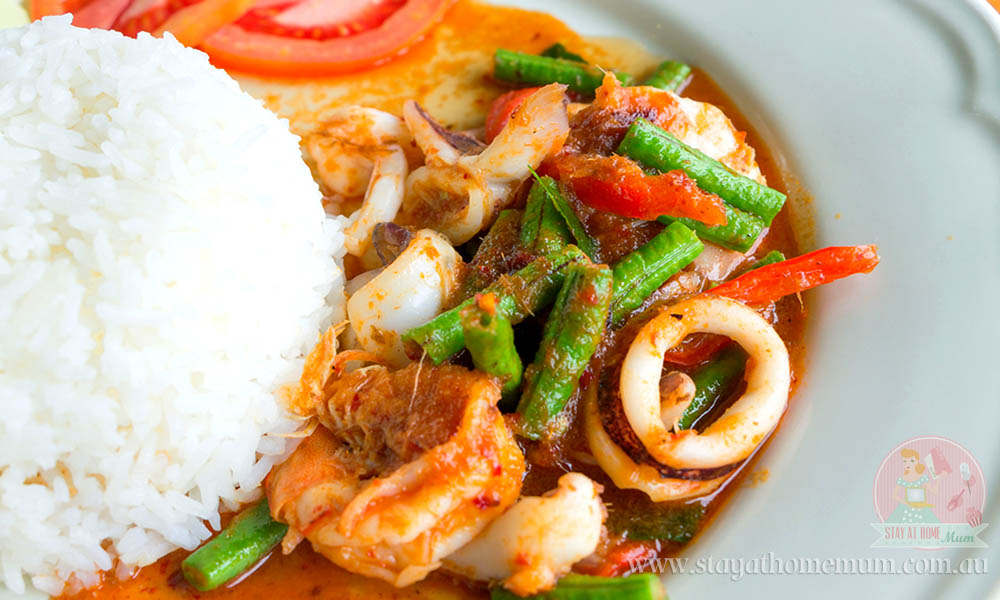 Thai Seafood Red Curry