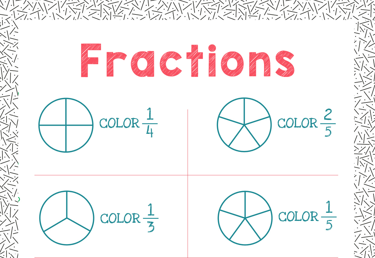 Fractions – Free Printable