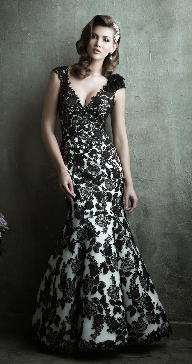 27 Beautiful Black Wedding Dresses