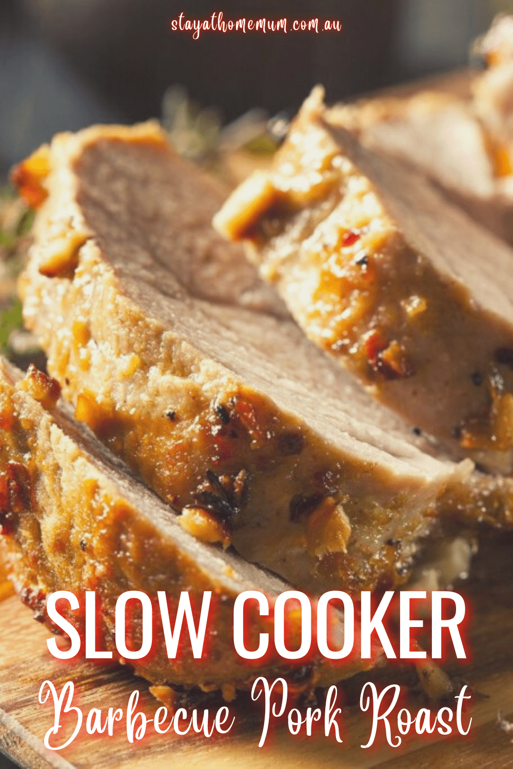 Slow Cooker Barbecue Pork Roast | Stay At Home Mum