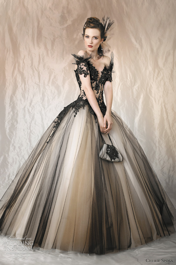 27 Beautiful Black  Wedding  Dresses 