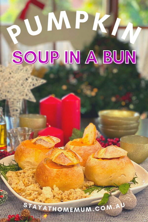 Pumpkin Soup in a Bun | Stay At Home Mum