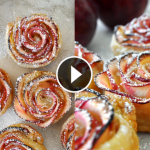 Rose Shaped Apple Baked Dessert RecipeTutorial | Stay at Home Mum.com.au