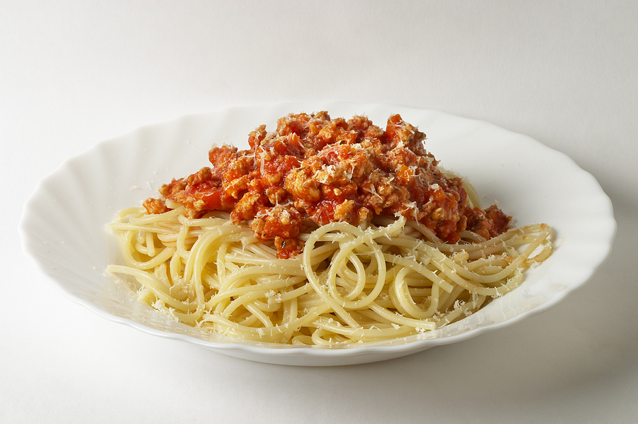 Can of Tomato Soup Spaghetti Bolognaise