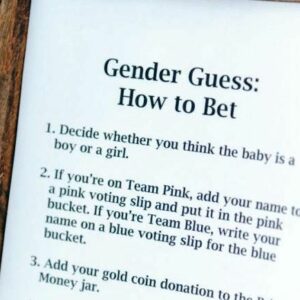 5 Best Gender Reveal Party Games and Ideas