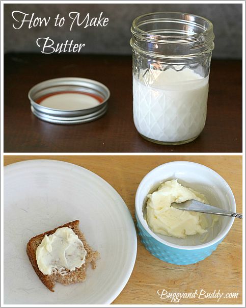 Making homemade butter | Stay At Home Mum