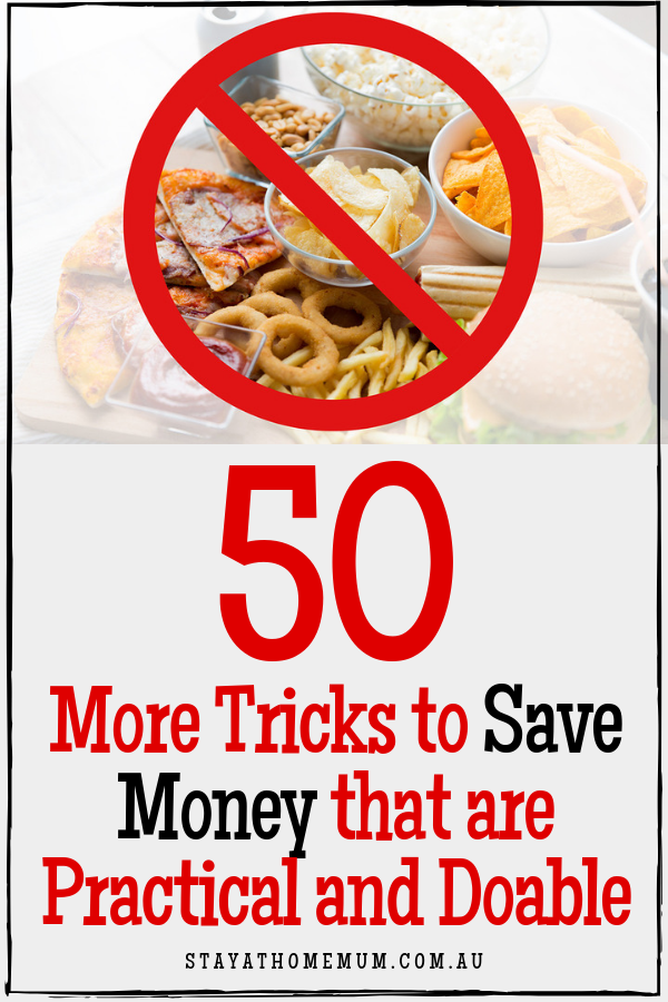 50 More Tricks to Save Money that are Practical and Doable | Stay At Home Mum