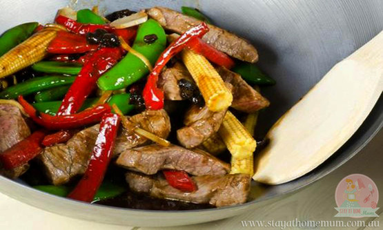 Beef and Black Bean Stir Fry | Stay at Home Mum.com.au