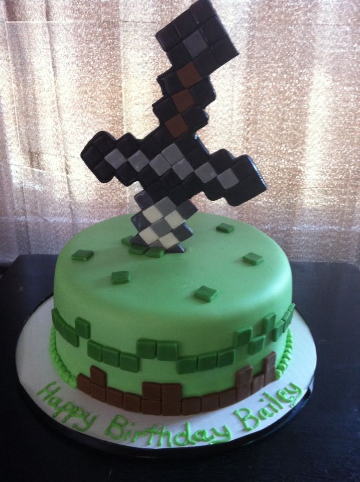 Minecraft Cake | Stay at Home Mum.com.au