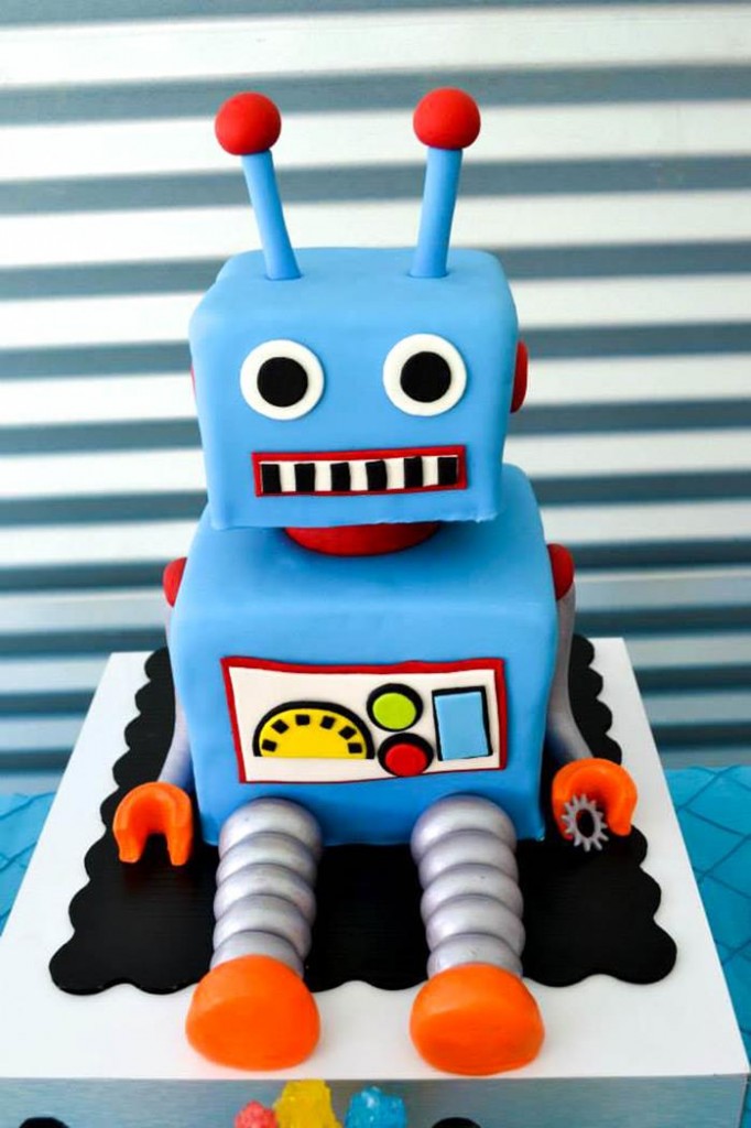 Robot Cake | Stay at Home Mum.com.au