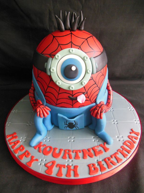Spiderminion Cake | Stay at Home Mum.com.au