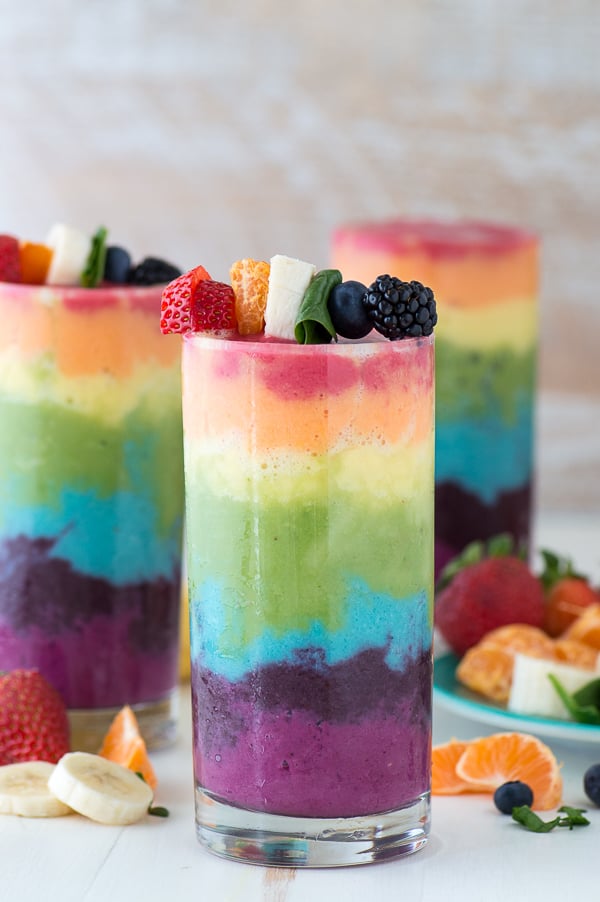 Rainbow Smoothie | Stay At Home Mum